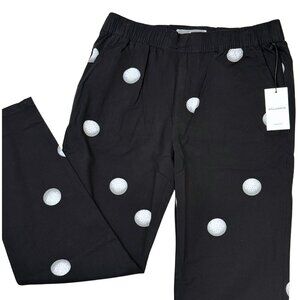 Students Golf Black Golf Ball Print Pants XL – Casual Streetwear Unisex
